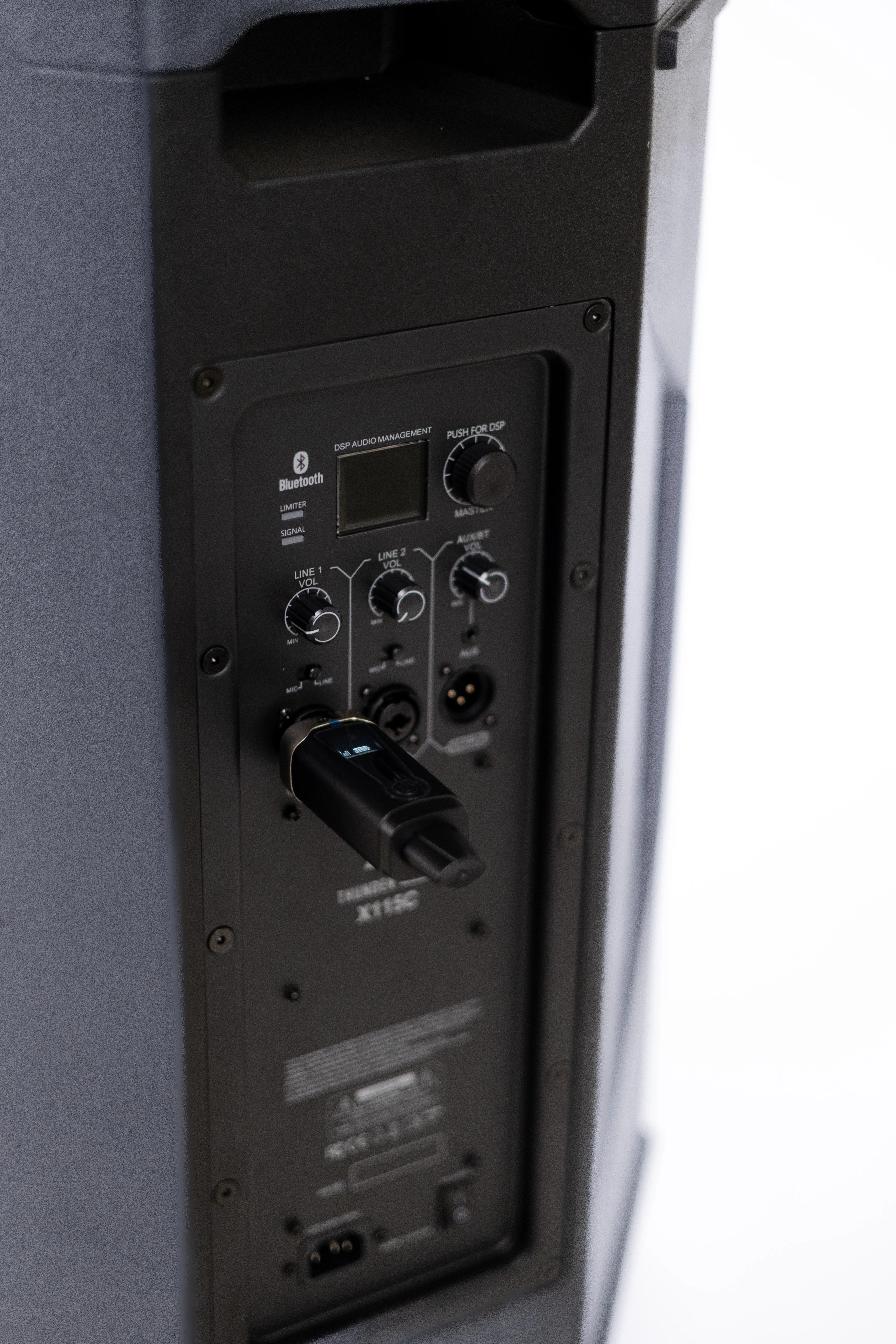 SV-700P system in professional use with wired microphone converted to wireless